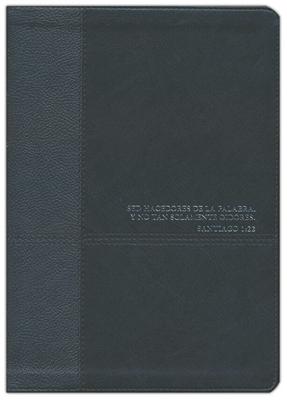 RVR60 Biblia de Estudio Diario Vivir Edición Aumentada con Índice (Imitación Piel) [Biblia de Estudio]