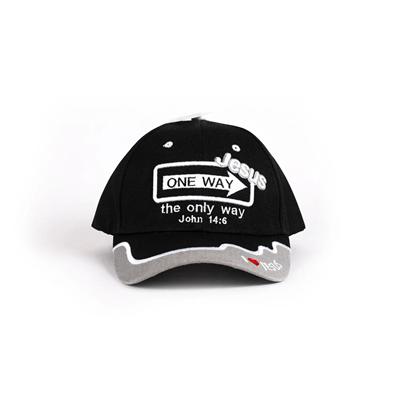 Gorra One Way Jesus (Tela)
