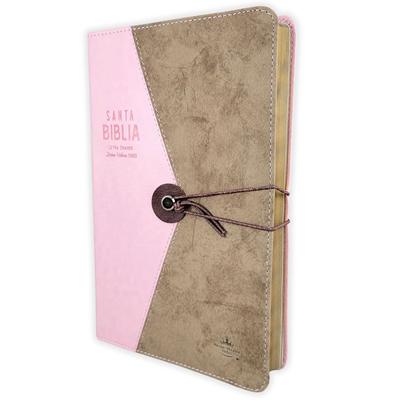 Biblia RVR60 Vintage Rosa Café
