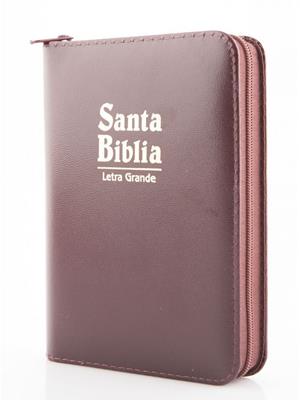 Biblia RVR60 Percalina Concordancia Cierre Indice Vinotinto