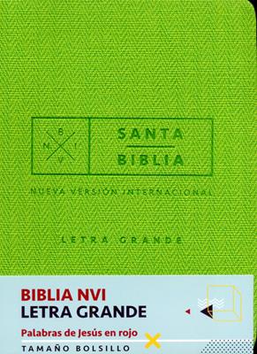 Biblia Bolsillo Letra Grande C Italiano Verde