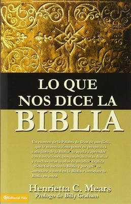 Lo Que Nos Dice La Bíblia