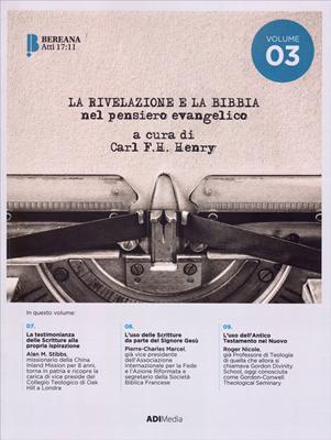 La Rivelazione e La Bibbia nel pensiero evangelico (Brossura)