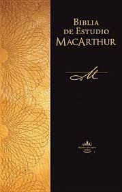 Biblia De Estudio MacArthur Tapa Dura