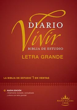 RVR60 Biblia de Estudio Diario Vivir Letra Grande (Tapa Dura) [Biblia de Estudio]