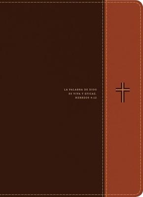 RVR60 Biblia de Estudio Diario Vivir Letra Grande con Índice (Imitación Piel) [Biblia de Estudio]
