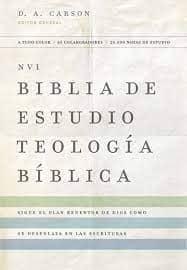 NVI Biblia de Estudio Teología Bíblica (Tapa Dura) [Biblia de Estudio]