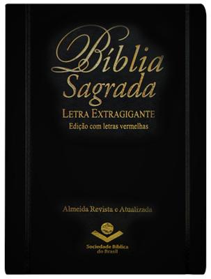 Bíblia Sagrada com letra extragigante