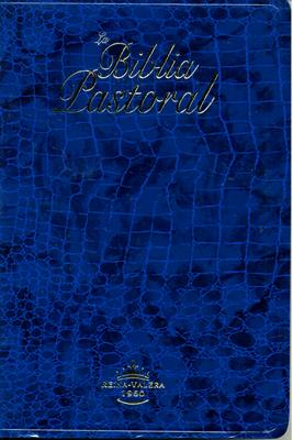 Biblia Tamaño 065CLG Pastoral  Azul