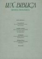 Lux biblica - n° 14 (Brossura)