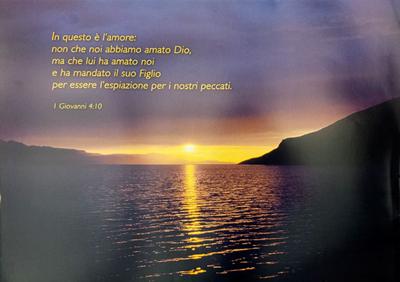 Poster "In questo è l'amore" - 1 Giovanni 4:10