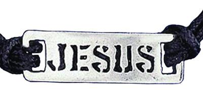 Braccialetto regolabile "Jesus"