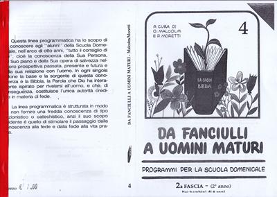 Da fanciulli a uomini maturi - vol. 4 Manuale Insegnante (Spillato)