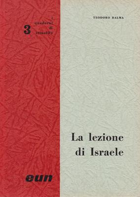 La lezione di Israele