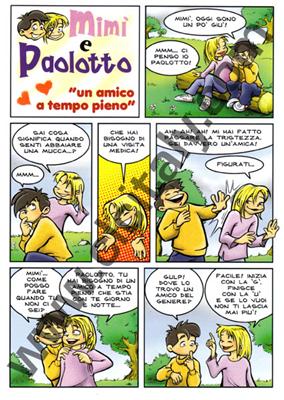 Mimì e Paolotto - Un amico a tempo pieno - Confezione da 100 opuscoli