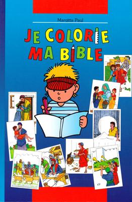Je colorie ma Bible - Bibbia da colorare per bambini in francese