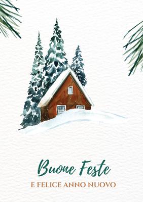 Biglietto "Buone Feste e Felice Anno Nuovo"
