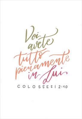 Quaderno Tutto pienamente