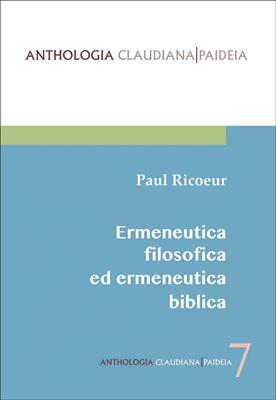 Ermeneutica filosofica ed ermeneutica biblica