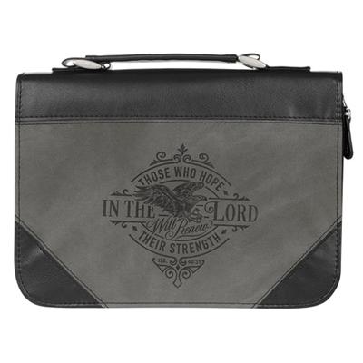 Copribibbia Hope in the Lord Black and Gray