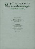 Lux biblica - n° 10 (Brossura)