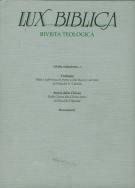 Lux biblica - n° 12 (Brossura)