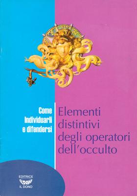 Elementi distintivi degli operatori dell'occulto