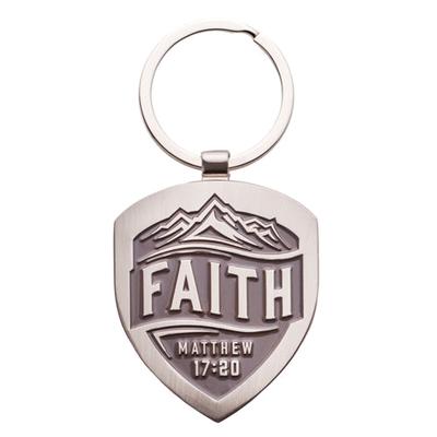 Portachiavi in metallo Faith