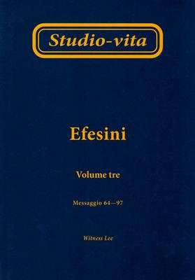 Efesini Volume 3 (Brossura)