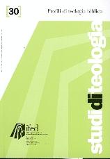 Profili di teologia Biblica (Studi di teologia n° 30) (Brossura)