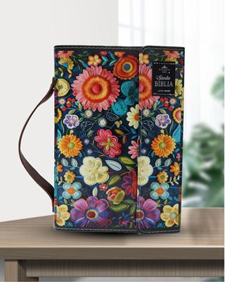 RVR 1960 Biblia Exquisita Impacto Floral (Imitación Piel)