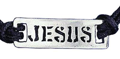 Braccialetto regolabile "Jesus"