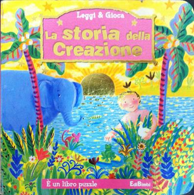 La storia della creazione - Libro puzzle