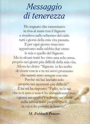 Messaggio di tenerezza