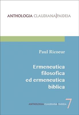 Ermeneutica filosofica ed ermeneutica biblica