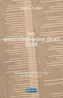 Les 95 thèses (1517)