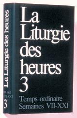 La liturgie des heures 3