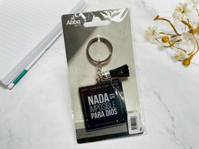 Llavero acrílico con Tassel
