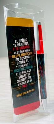 Pack bolígrafo con marcador de libro