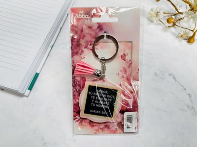 Llavero acrílico con Tassel