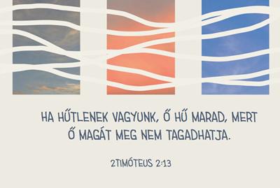 Igés kártya 2Timóteus 2:13