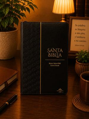 RVR 1960 Biblia Obsequios y Premios Negro Geométrico con Cierre