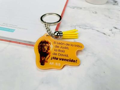 Llavero acrílico El león de Judá