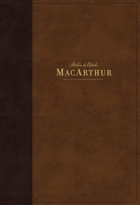 NBLA Biblia de Estudio MacArthur (Imitación Piel) [Biblia de Estudio]