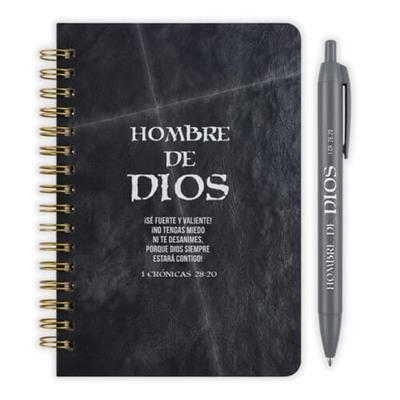 Pack Libreta con Bolígrafo - Hombre de Dios