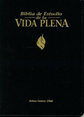 RVR60 Biblia de Estudio Vida Plena con Índice (Imitación Piel)