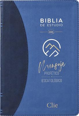 RVR Mensaje Profético y Escatológico con Índice (Imitación Piel) [Biblia de Estudio]