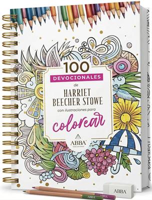 100 Devocionales de Harriett Beecher Stowe con Ilustraciones para Colorear