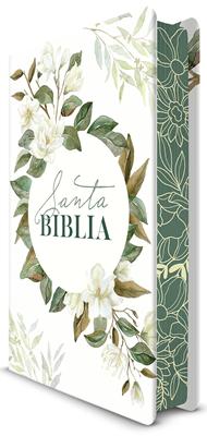 RVR 1960 Biblia Letra Grande - Flores Blancas