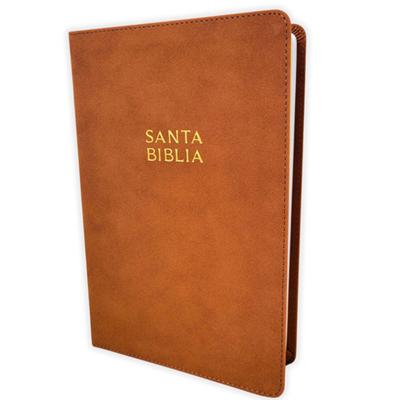 RVR 1960 Biblia Letra Grande (Imitación piel café madera)
